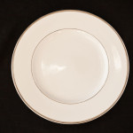 Mikasa_Silver_Rim_Dinner_Plate